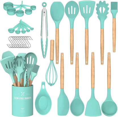Umite Chef 33-Piece Silicone Kitchen Utensil Set