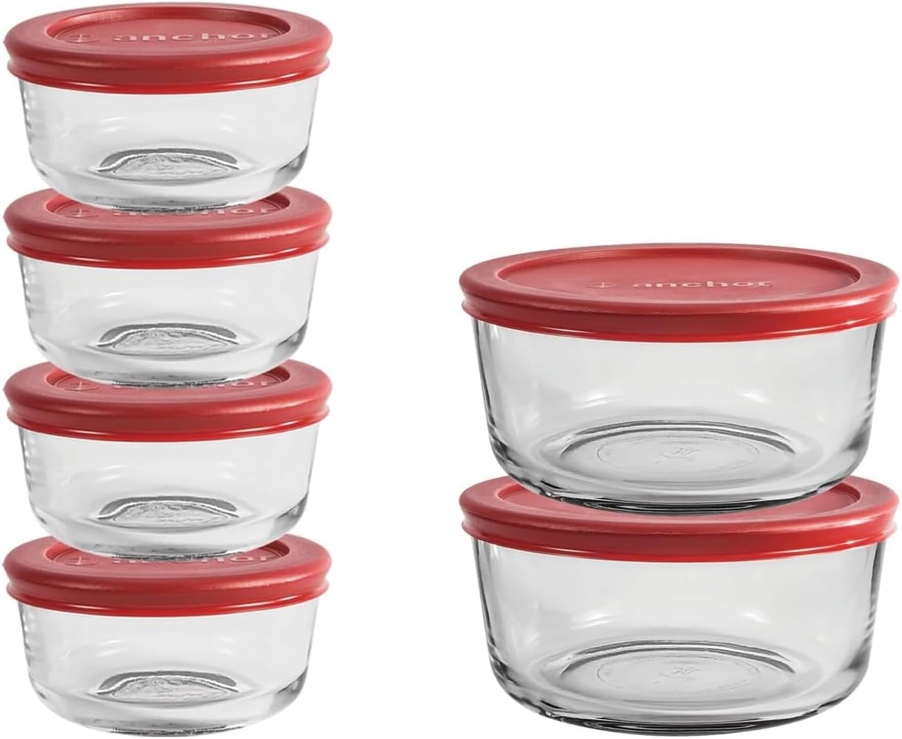 Anchor Hocking 12 Piece Glass Storage Containers