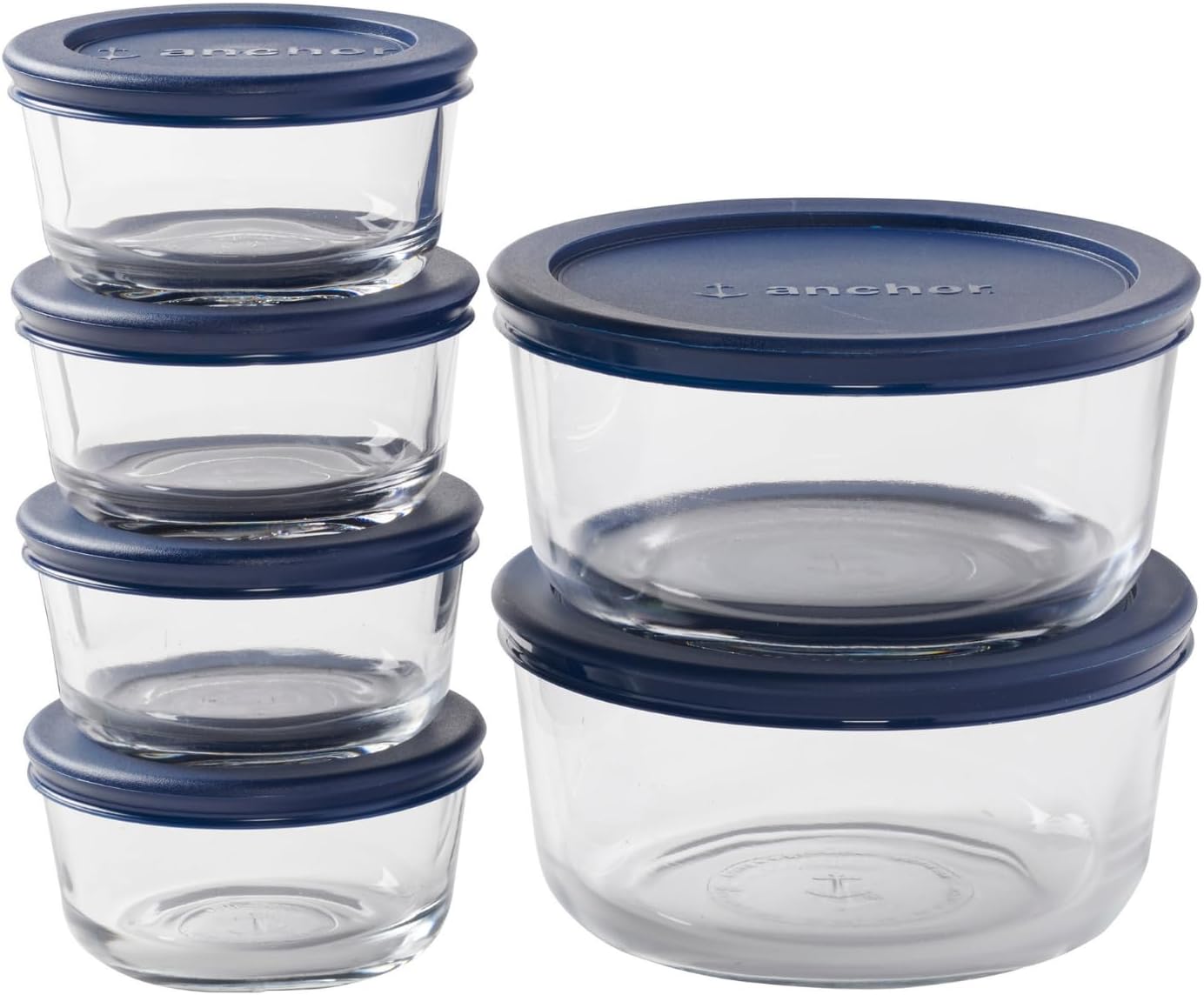 Anchor Hocking 12 Piece Glass Storage Containers