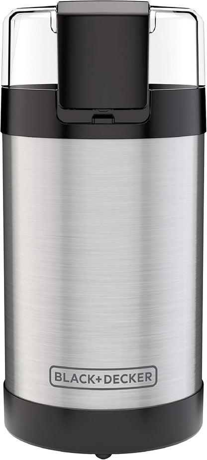 BLACK+DECKER One-Touch Coffee & Spice Grinder with Stainless Steel Blades