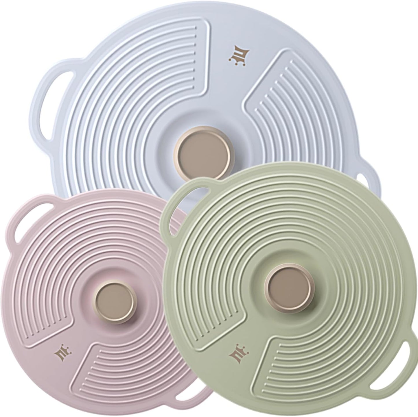 GUANCI Silicone Lids for Bowl 8 Pack, Microwave Splatter Cover