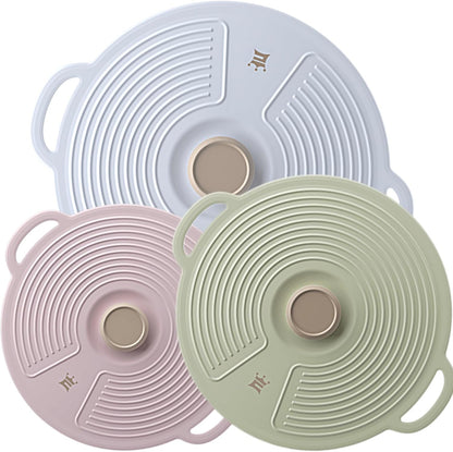 GUANCI Silicone Lids for Bowl 8 Pack, Microwave Splatter Cover