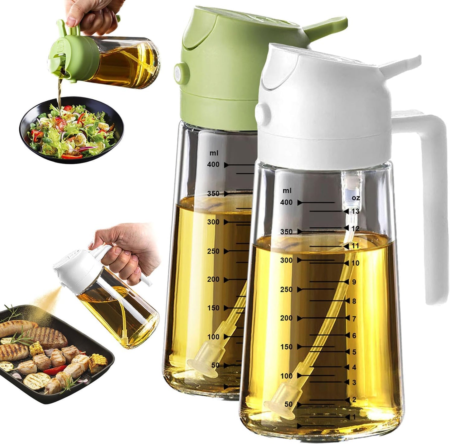 TrendPlain Glass Olive Oil Sprayer 470ml