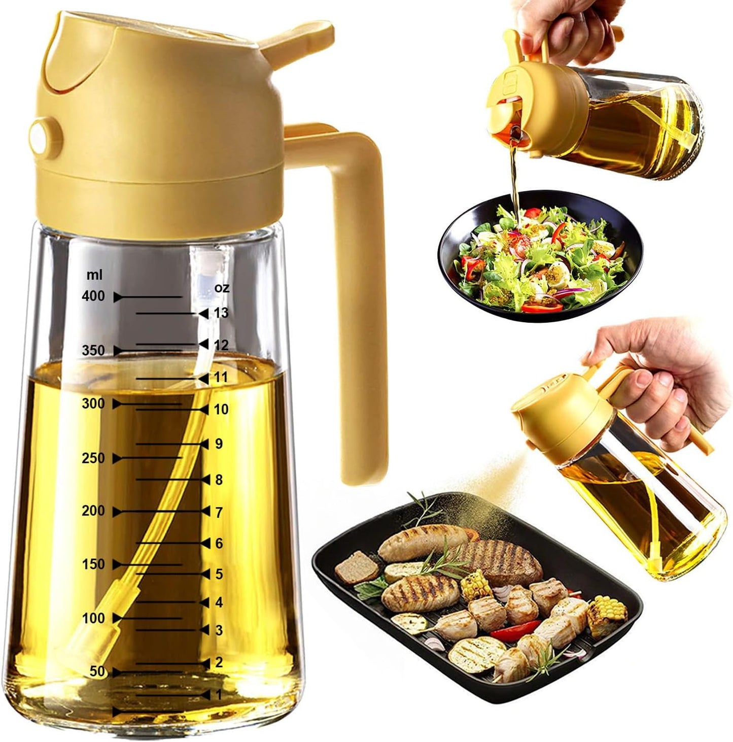 TrendPlain Glass Olive Oil Sprayer 470ml