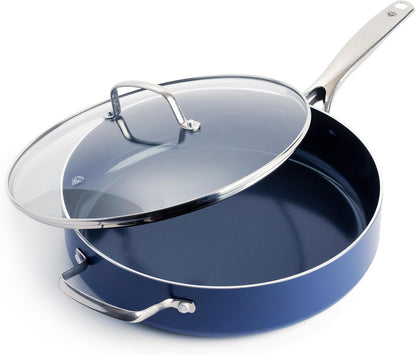 Blue Diamond 10" Diamond Infused Ceramic Non-stick Frying Pan Skillet