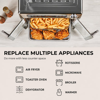 Emeril Lagasse 26QT French Door Multi-Function Air Fryer Toaster Oven