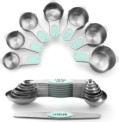 Spring Chef Magnetic Measuring Cups & Spoons Set
