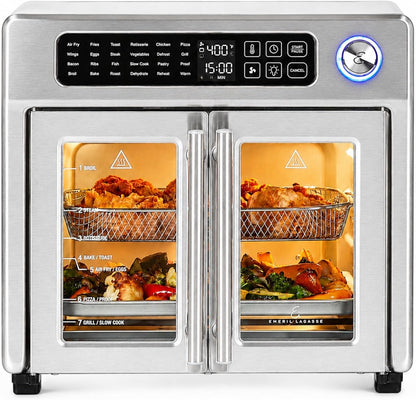 Emeril Lagasse 26QT French Door Multi-Function Air Fryer Toaster Oven