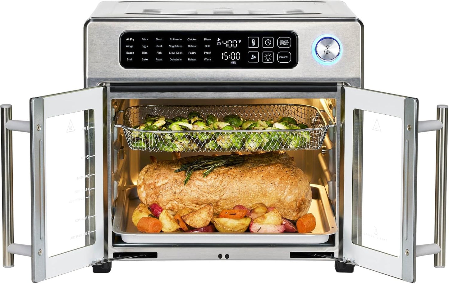 Emeril Lagasse 26QT French Door Multi-Function Air Fryer Toaster Oven