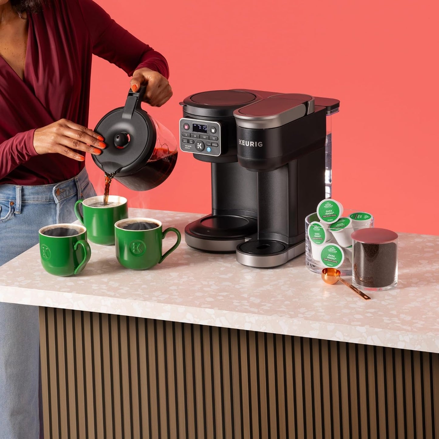 Keurig K-Duo Hot & Iced Single Serve & Carafe Coffee Maker