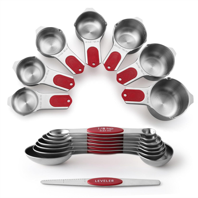 Spring Chef Magnetic Measuring Cups & Spoons Set
