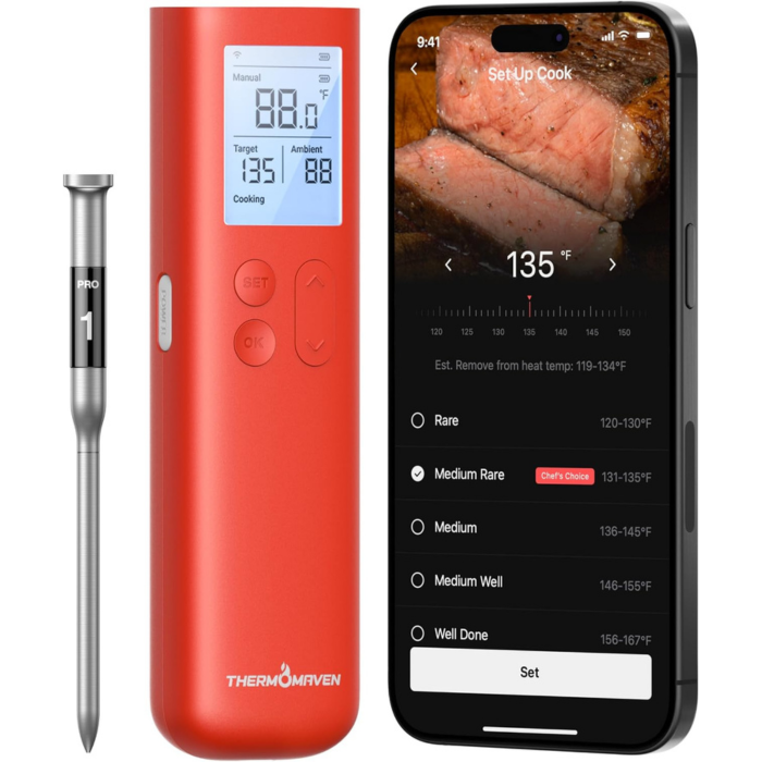 ThermoMaven Smart Wireless Meat Thermometer
